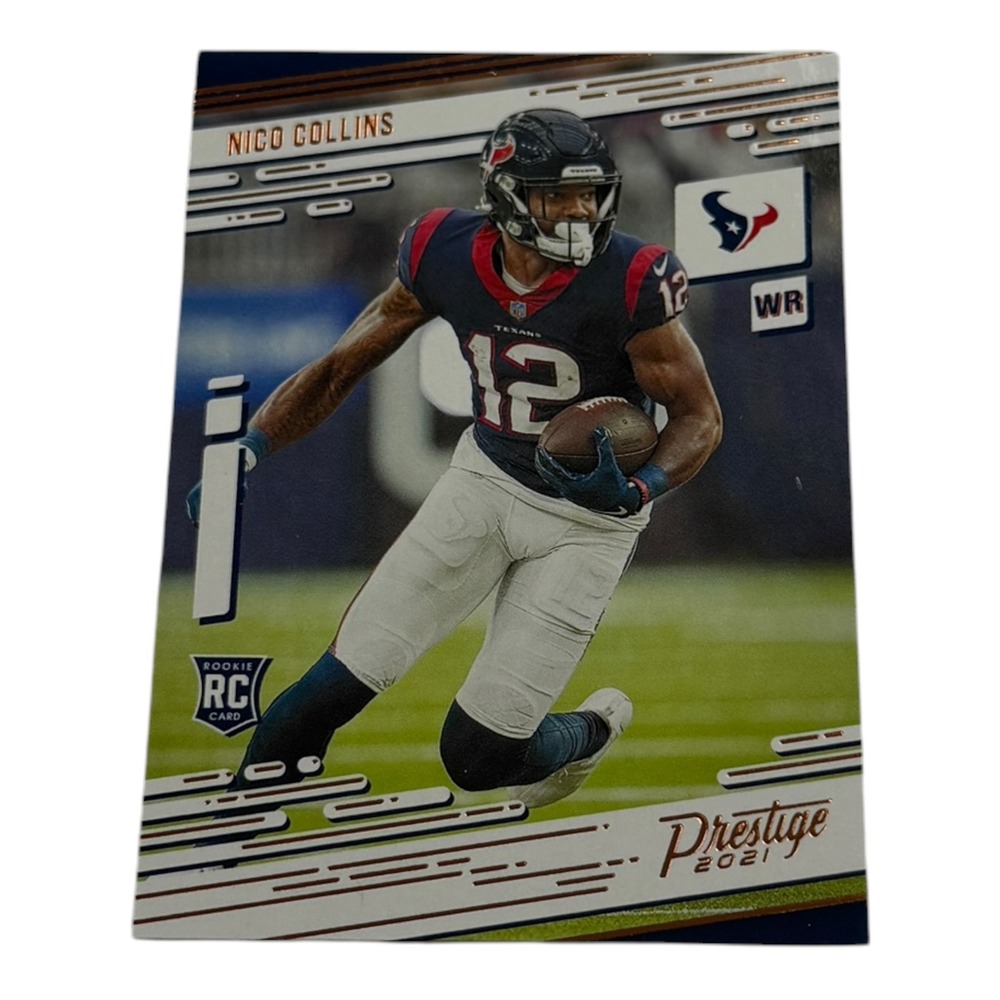 2021 Panini Chronicles Prestige Nico Collins Rookie Card #237 Houston Texans NFL